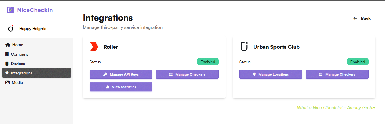 Integrations overview
