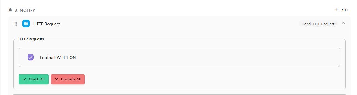 HTTP Request notify step