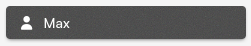 User name button at the bottom of the sidebar